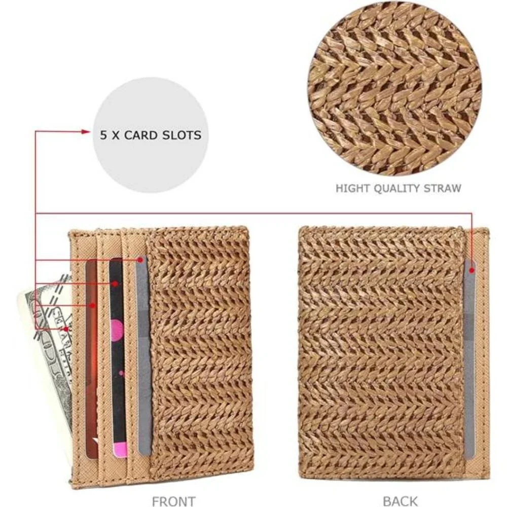YIKOEE straw bag